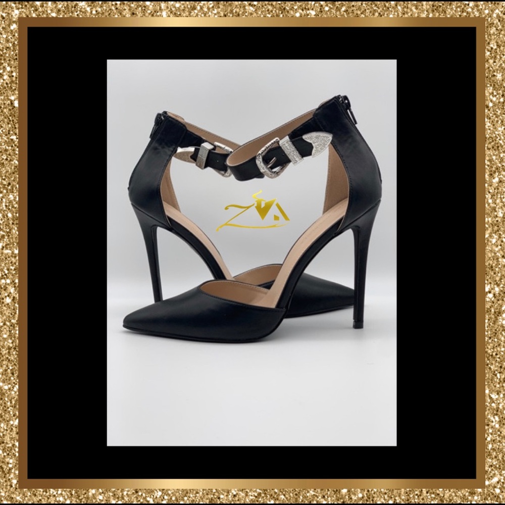Women’s Rion Style D’Orsay Heels w/Ankle Strap